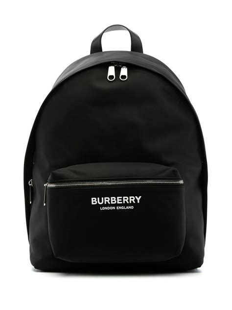 burberry logo nylon backpack|Burberry backpack women.